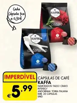 Meu Super Capsulas de café kaffa promoção