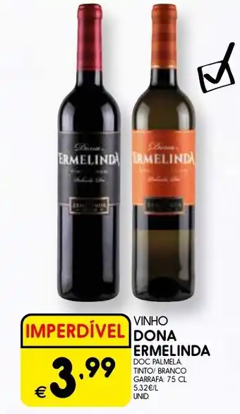 Meu Super Vinho dona ermelinda promoção