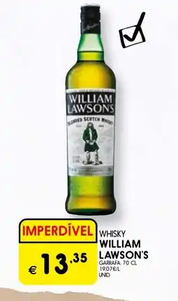 Meu Super Whisky william lawsons promoção