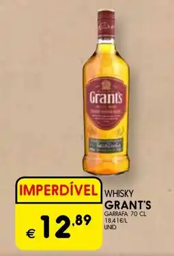 Meu Super Whisky grant's promoção