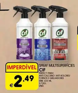 Meu Super Spray multisuperfícies cif promoção