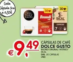 Meu Super Cápsulas de café dolce gusto promoção