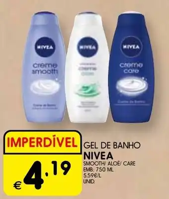 Meu Super Gel de banho nivea promoção