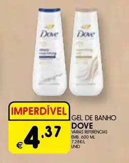 Meu Super Gel de banho dove várias referencias promoção