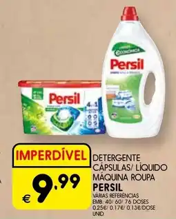 Meu Super Detergente, capsulas/ líquido máquina roupa persil promoção