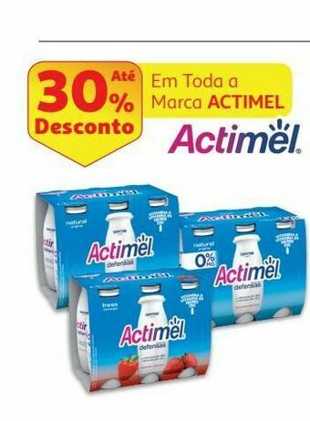 Auchan Probiotico actimel promoção