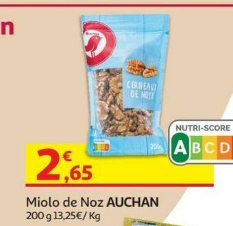 Auchan Miolo noz auchan:200g promoção