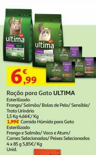 Ração gato ultima