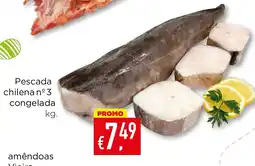 Bolama Pescada chilena nº 3 congelada promoção