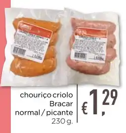 Bolama chouriço criolo Bracar normal/picante promoção