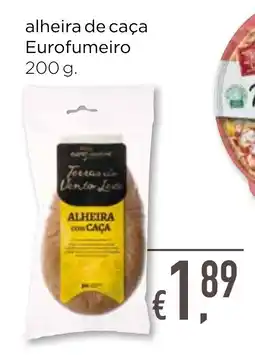 Bolama alheira de caça Eurofumeiro promoção
