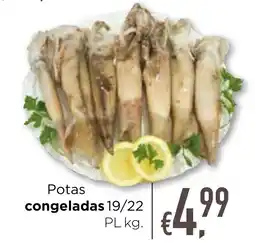 Bolama Potas congeladas 19/22 PL promoção