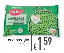 Bolama ervilhas Iglo promoção