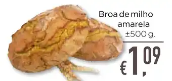 Bolama Broa de milho amarela promoção