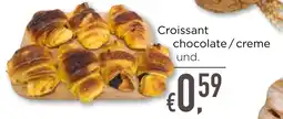 Bolama Croissant chocolate/creme und. promoção
