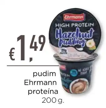 Bolama pudim Ehrmann proteína promoção