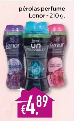 Bolama pérolas perfume Lenor promoção