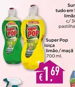 Bolama Super Pop loiça limão/maçã promoção