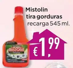Bolama Mistolin tira gorduras recarga promoção