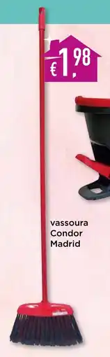 Bolama vassoura Condor Madrid promoção