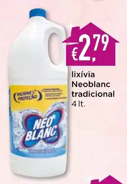 Bolama lixívia Neoblanc tradicional promoção