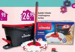 Bolama balde Vileda +esfregona turbo promoção