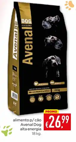 Bolama alimento p/ cão Avenal Dog alta energia promoção
