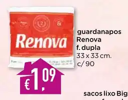 Bolama guardanapos Renova f. dupla promoção