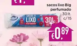 Bolama sacos lixo Big perfumado promoção