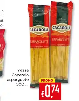 Bolama massa Caçarola esparguete promoção