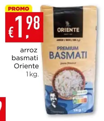 Bolama arroz basmati Oriente promoção
