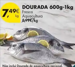 Pingo Doce Dourada fresca aquacultura promoção