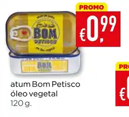 Bolama atum Bom Petisco óleo vegetal promoção