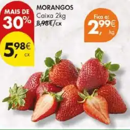 Pingo Doce Morangos promoção