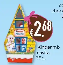 Bolama Kinder mix casita promoção
