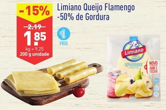 ALDI Limiano Queijo Flamengo -50% de Gordura 200g promoção