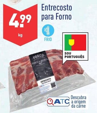 ALDI Entrecosto para Forno promoção
