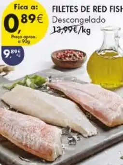 Pingo Doce Filetes de red fish promoção