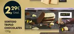Pingo Doce Sortido triplo chocolates promoção