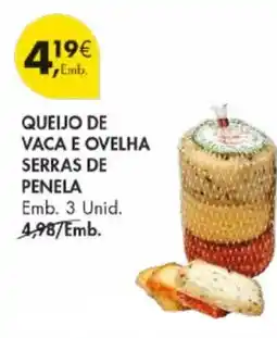 Pingo Doce Queijo de vaca e ovelha serras de penela promoção