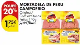 Pingo Doce Mortadela de peru campofrio promoção