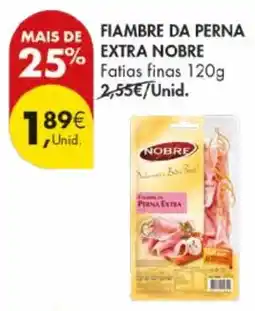 Pingo Doce Fiambre da perna extra nobre promoção
