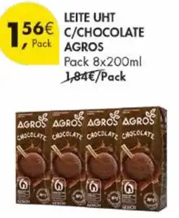 Pingo Doce Leite uht c/chocolate agros promoção