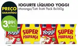 Pingo Doce Iogurte líquido yoggi promoção