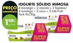 Pingo Doce Iogurte sólido mimosa promoção