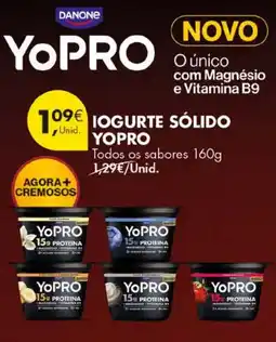 Pingo Doce Iogurte sólido yopro promoção