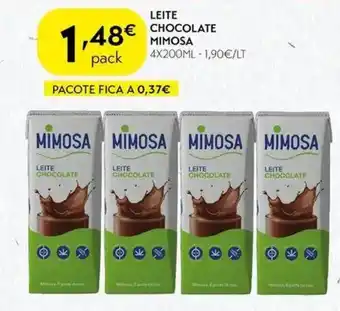 Spar Leite chocolate mimosa promoção