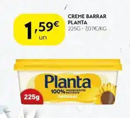 Spar Creme barrar planta promoção