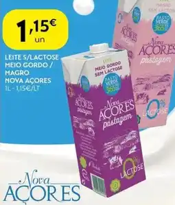 Spar Leites/lactose meio gordo / magro nova açores promoção