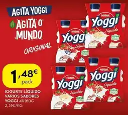 Spar Iogurte líquido vários sabores yoggi promoção